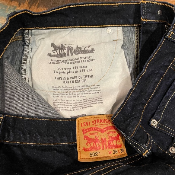 LEVI'S 502 Men's Jeans BNWOT - Picture 15 of 16